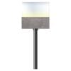 Side view of the Modern Collection's checkstand cube. Custom numbers available. Shown checkstand poll is sold separately.