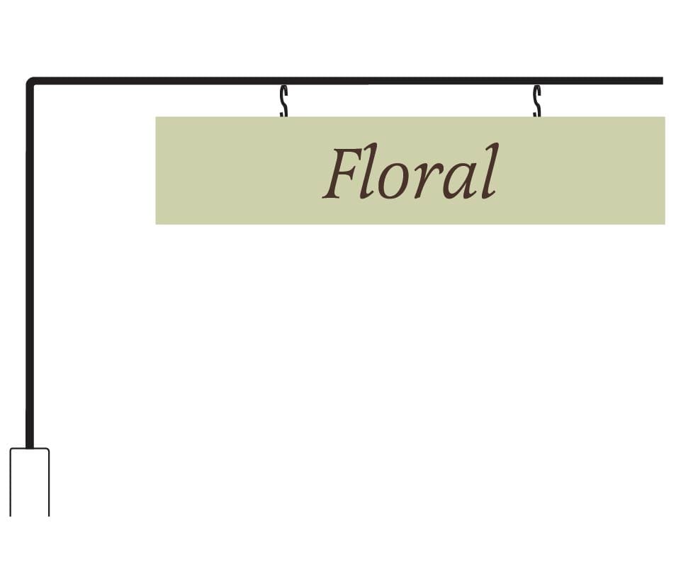 Aisle Outrigger Pendants (Traditional) Shop2It Retail - Aisle Outrigger Pendants (Traditional)