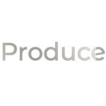 Modern Collection's Produce dept wayfinding sign that is wall mounted dimensional wood letters with metal laminate faces.