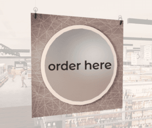 Shop2It Retail - Department Sign, Hanging (Modern) - Small, Order Here