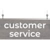 Department Sign, Hanging (Modern) - Small, Customer Service - Image 3