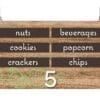 Natural Collection's aisle marker inserts general library of 184 department inserts that include departmental and blank.