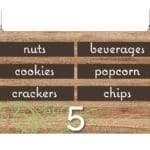 Natural Collection's aisle marker inserts general library of 184 department inserts that include departmental and blank.