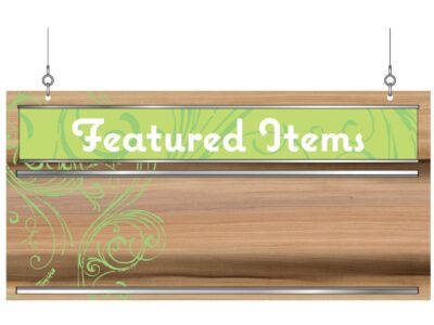 Shop2It Retail - Promo Sign (Natural)