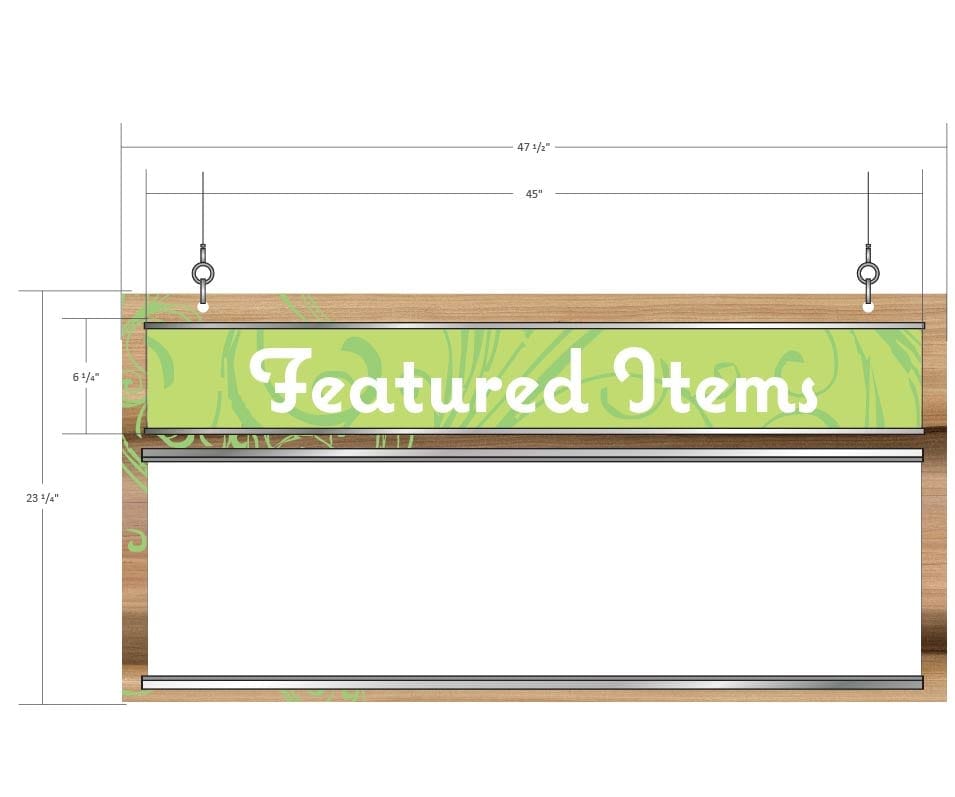 Promo Sign (Natural) Shop2It Retail - Promo Sign (Natural)