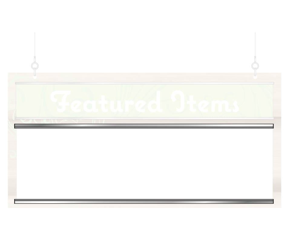 Promo Sign Insert (Natural) - Dry Erase Board Shop2It Retail - Promo Sign Insert (Natural) - Dry Erase Board