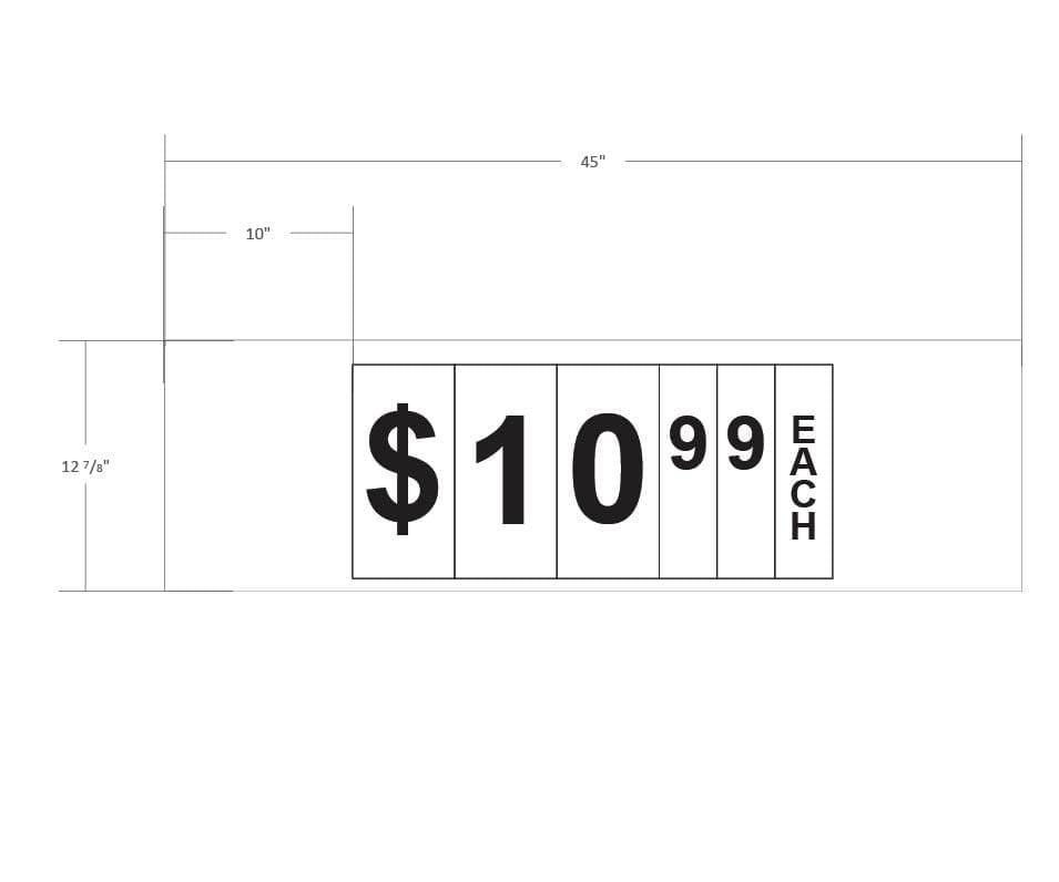 Promo Sign Insert (Natural) - Flip Pad Shop2It Retail - Promo Sign Insert (Natural) - Flip Pad