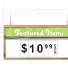 Promo Sign Insert (Natural) - Flip Pad - Image 5