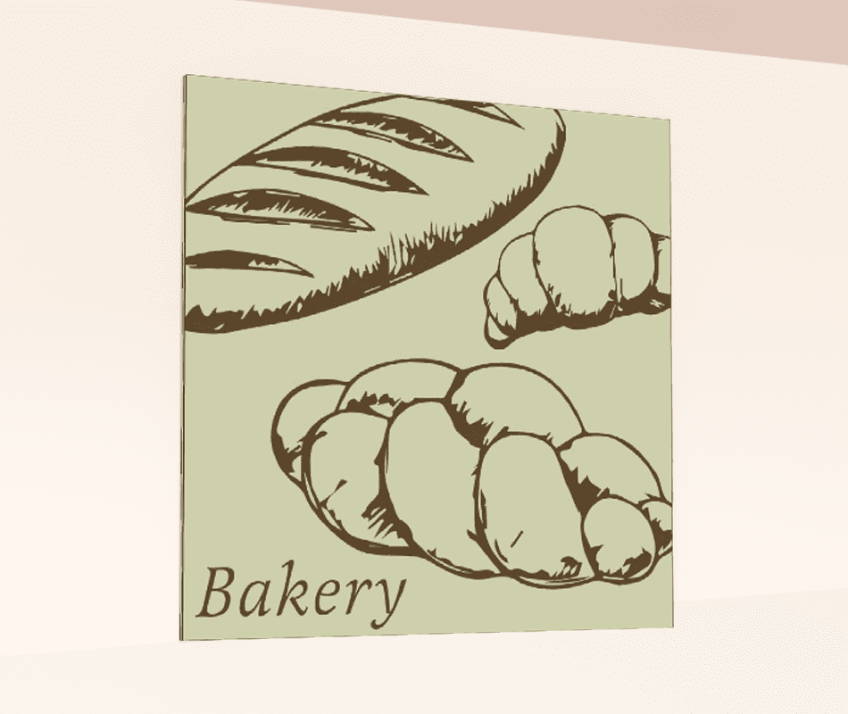 Department Sign, Wall Graphics (Traditional) - Bakery Shop2It Retail - Department Sign, Wall Graphics (Traditional) - Bakery