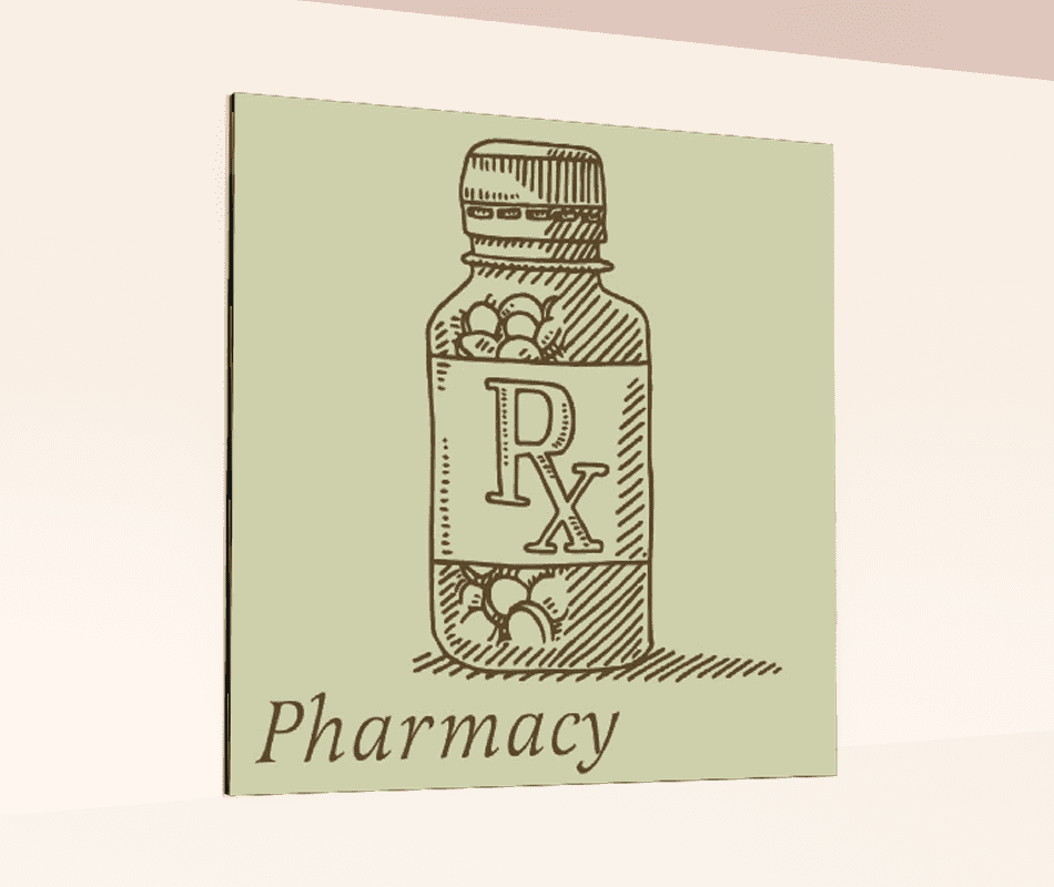 Department Sign, Wall Graphics (Traditional) - Pharmacy Shop2It Retail - Department Sign, Wall Graphics (Traditional) - Pharmacy