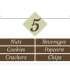 Traditional Collection's aisle marker inserts full general library for use with the Traditional Aisle Marker(Sold separately)