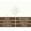 Traditional Collection's aisle marker insert kit with customizable text.Dimensions for the inserts are 4.5" tall by 21.5" wide
