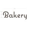 Natural Collection's Bakery dept. wayfinding sign large wall copy dimensional letters measuring about 29" tall by 86" wide.
