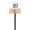 Traditional Collection's checkstand cube for the ADA Lane with dimensions of 11.5" tall by 11.5" wide with a 5" base.