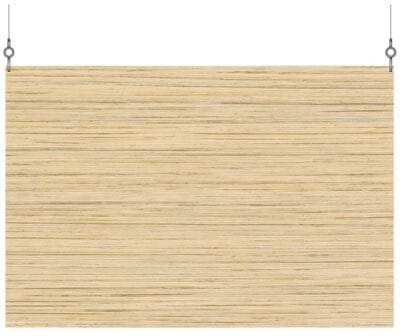 Traditional Collections single sided Menu Chalkboard hanging sign with a wood grain pattern on the backside of the board.
