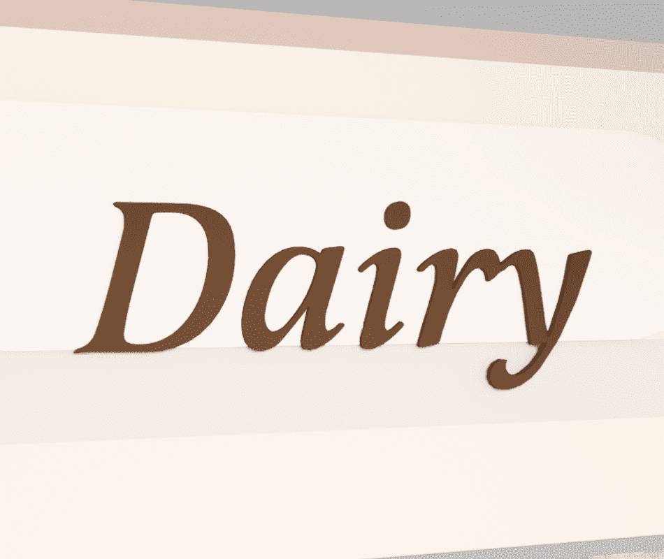 Department Sign, Wall Copy (Traditional) - Dairy Shop2It Retail - Department Sign, Wall Copy (Traditional) - Dairy
