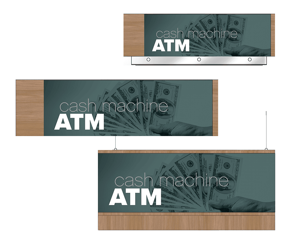 Convenience Store Sign (Contemporary) - ATM Shop2It Retail - Convenience Store Sign (Contemporary) - ATM
