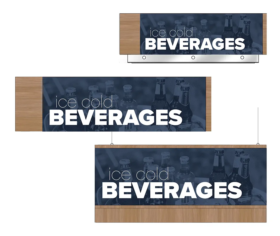 Convenience Store Sign (Contemporary) - Beverages Shop2It Retail - Convenience Store Sign (Contemporary) - Beverages