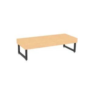 Bakery Table Topper from Shop2It Retail's Cooper Collection. Shown here in the blonde maple finish option.