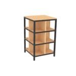 Wine Walkaround from Shop2It Retail's Cooper Collection. Shown here in the Blonde Maple finish option.