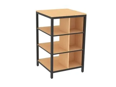 Wine walkaround from Shop2It Retail's Laney Collection. Shown here in the blonde maple finish option.