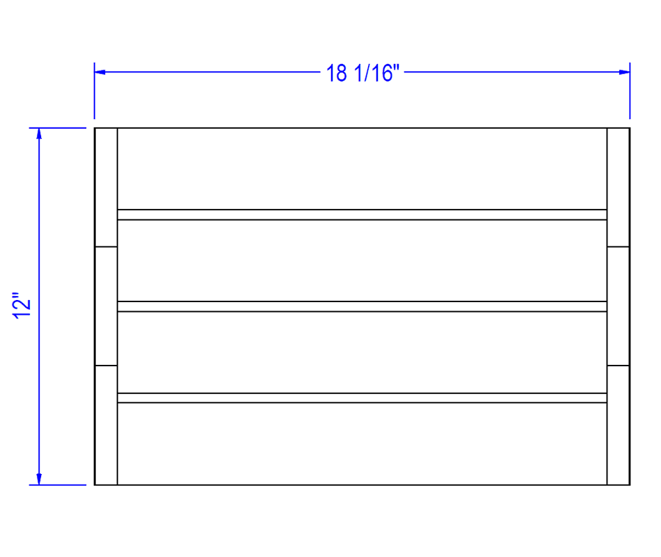 Decorative Crate - Metal Plate Shop2It Retail - Decorative Crate - Metal Plate