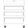 Tiered Bakery Display (Laney) - 3-Tier - Image 3