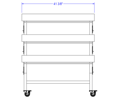 Tiered Bakery Display (Laney) - 3-Tier - Image 3