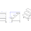 Tiered Bakery Display (Laney) - 3-Tier - Image 4
