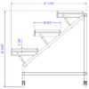 Tiered Bakery Display (Laney) - 3-Tier - Image 2
