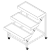 Tiered Bakery Display (Laney) - 3-Tier - Image 5