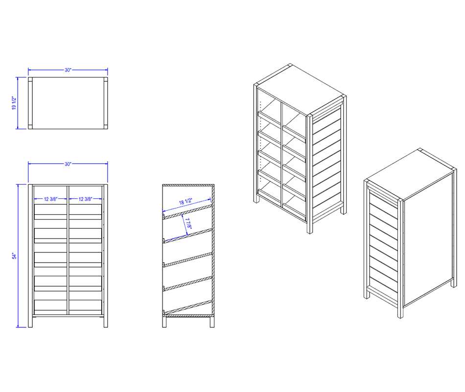 Bakery Bread Rack (Laney) - 5-Shelf Shop2It Retail - Bakery Bread Rack (Laney) - 5-Shelf