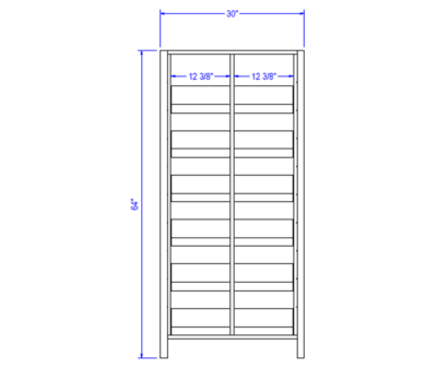 Bakery Bread Rack (Laney) - 6-Shelf - Image 4
