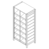 Bakery Bread Rack (Laney) - 6-Shelf - Image 2