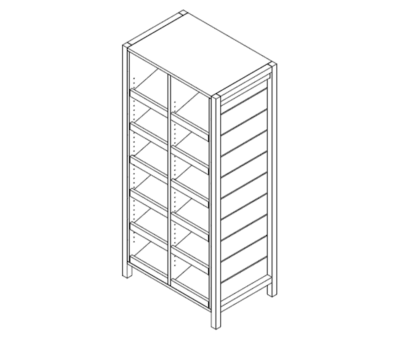 Bakery Bread Rack (Laney) - 6-Shelf - Image 2