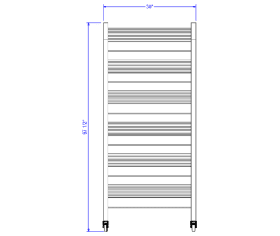Bakery Bread Rack (Cooper) - 6-Shelf - Image 3