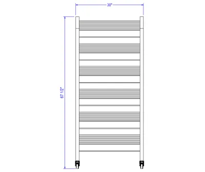 Bakery Bread Rack (Cooper) - 6-Shelf - Image 3