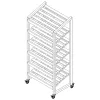 Bakery Bread Rack (Cooper) - 6-Shelf - Image 5
