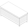 Bakery Nesting Table (Laney) - Low - Image 3