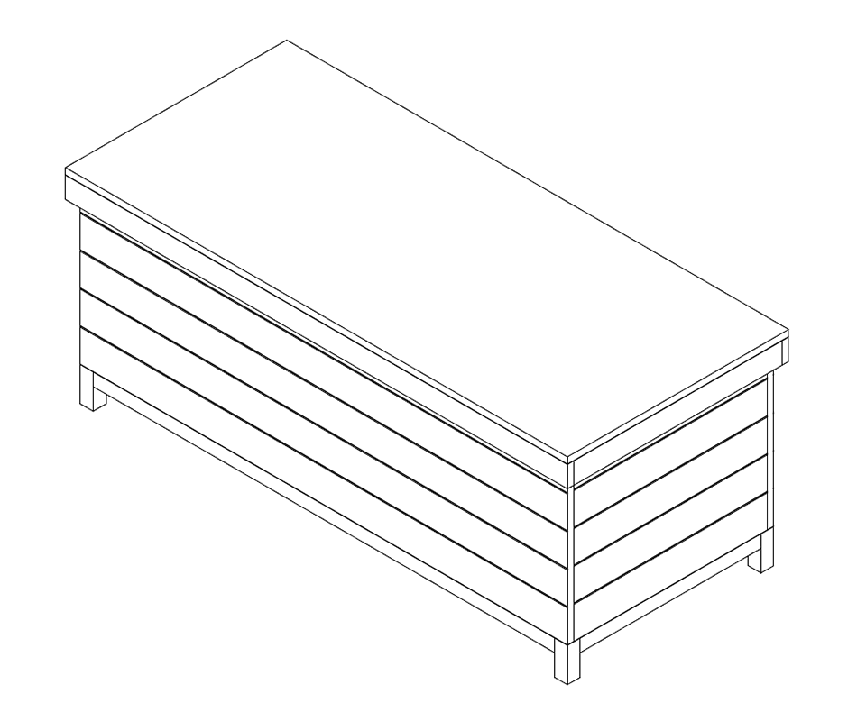 Shop2It Retail - Bakery Nesting Table (Laney) - Low