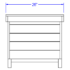 Bakery Nesting Table (Laney) - Low - Image 2