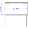 Bakery Nesting Table (Laney) - Low - Image 3