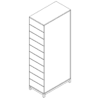 Beer and Wine High Wall Shelf (Cooper) - Image 6