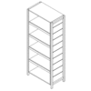 Beer and Wine High Wall Shelf (Laney) - Image 2