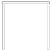 Large Metal Retail Nesting Table (Laney) - Image 3