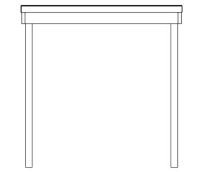 Retail Nesting Table (Laney) - Large - Image 4