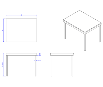 Retail Nesting Table (Laney) - Large - Image 2