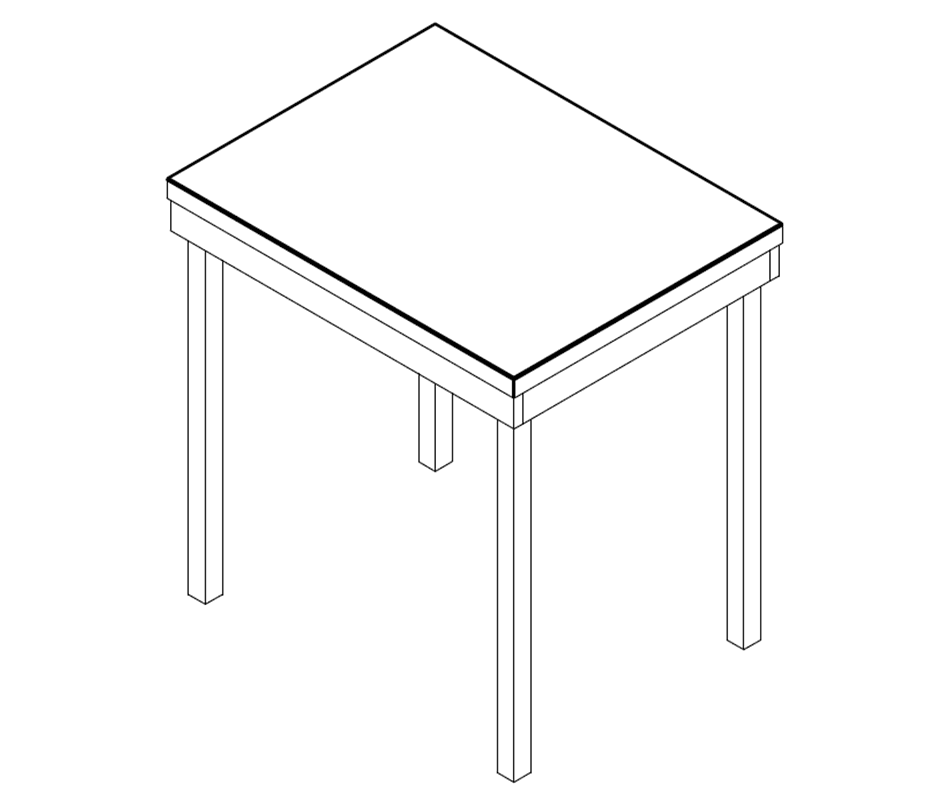 Retail Nesting Table (Laney) - Medium Shop2It Retail - Retail Nesting Table (Laney) - Medium
