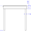 Retail Nesting Table (Laney) - Medium - Image 6