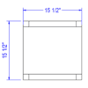 Retail Display Stand (Cooper) - Medium Pedestal - Image 3
